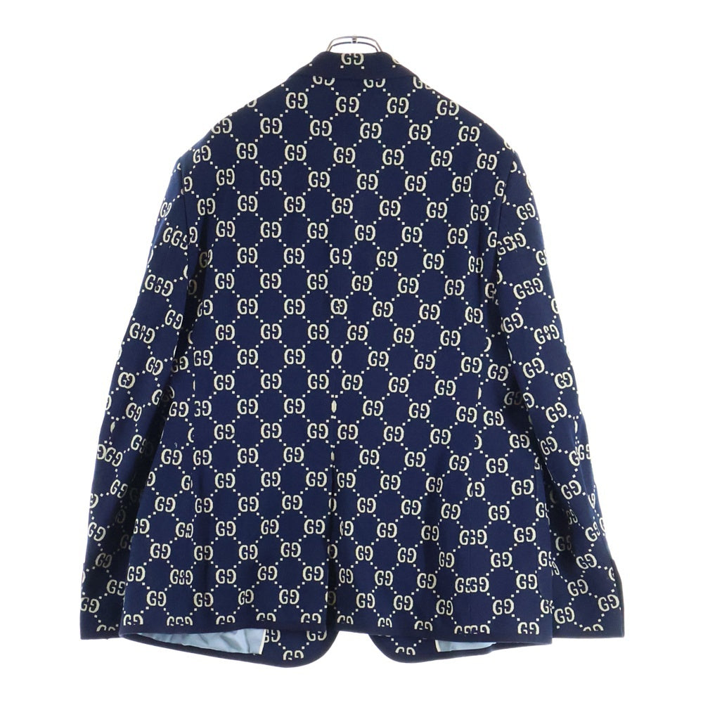 GUCCI(グッチ) 18AW GG Jacquard Jacket ジャガード ウール パイピング