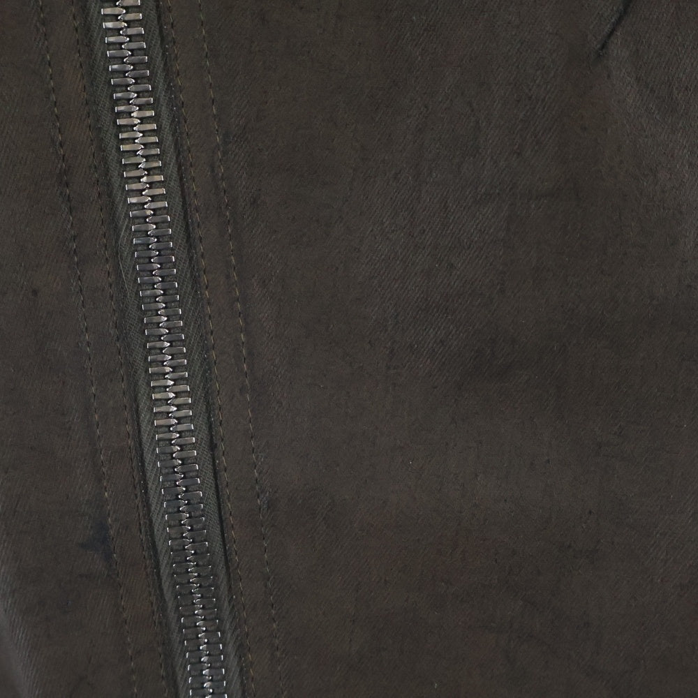 Rick Owens(リックオウエンス) 24AW Bolan Banana Jeans バランバナナ ジーンズ デニム サイドジップ ブラウン RU02D6343-SMT