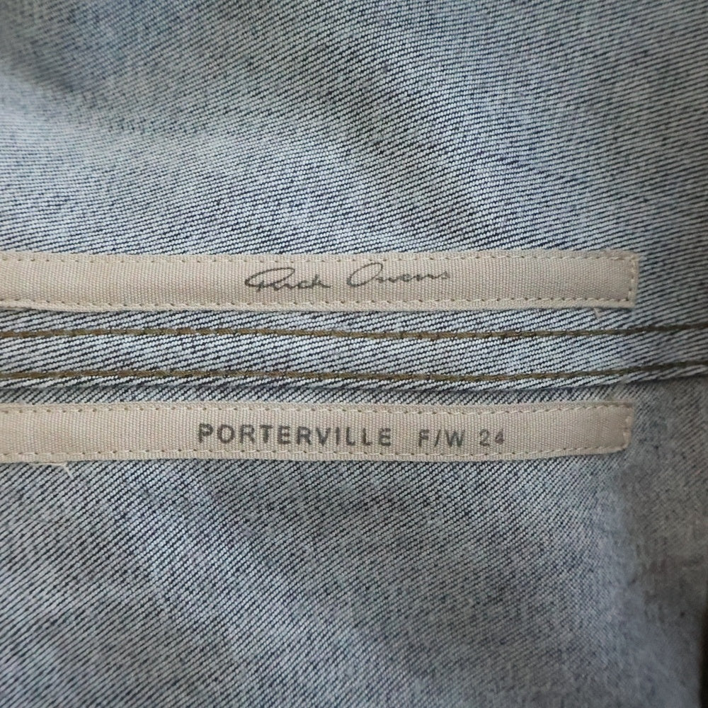 Rick Owens(リックオウエンス) 24AW Bolan Banana Jeans バランバナナ ジーンズ デニム サイドジップ ブラウン RU02D6343-SMT