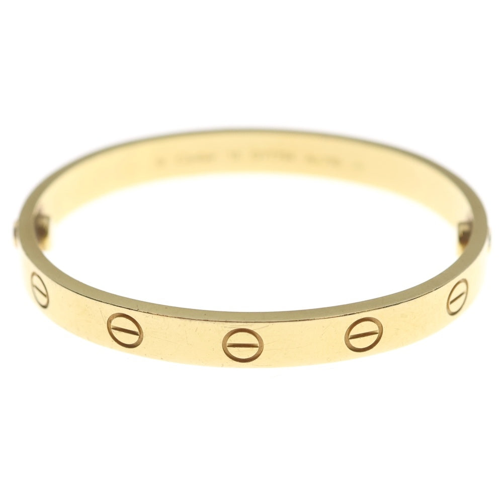 Cartier(カルティエ) ラブブレス ブレスレット 新型 YG イエローゴールド 15 レディース