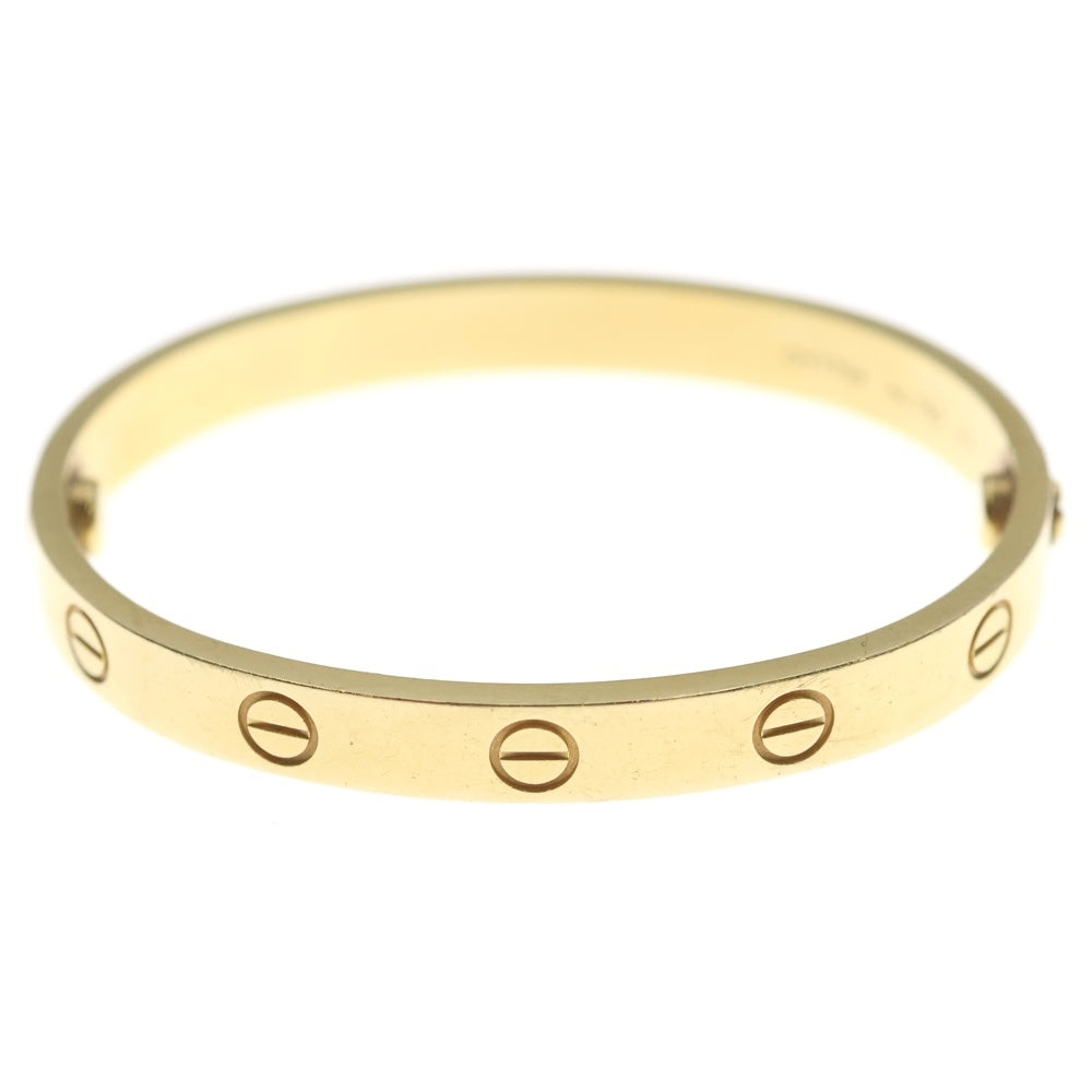 Cartier(カルティエ) ラブブレス ブレスレット 新型 YG イエローゴールド 15 レディース