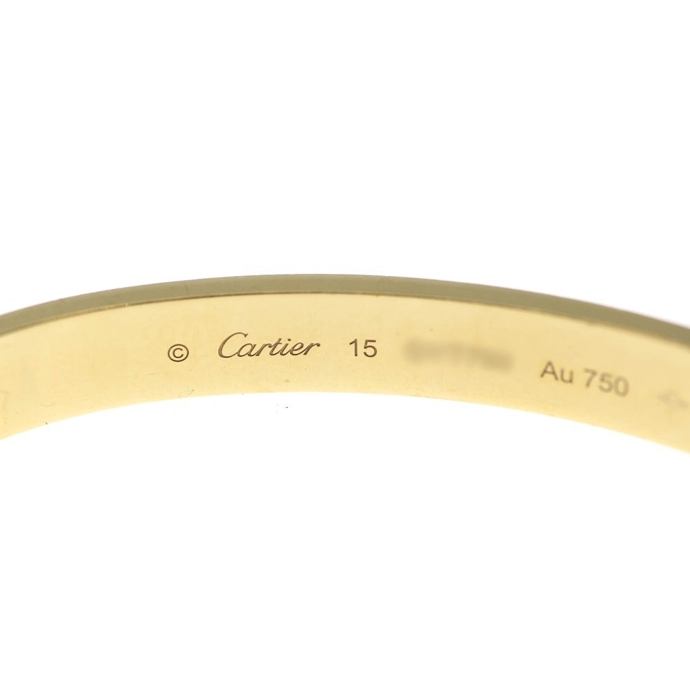 Cartier(カルティエ) ラブブレス ブレスレット 新型 YG イエローゴールド 15 レディース