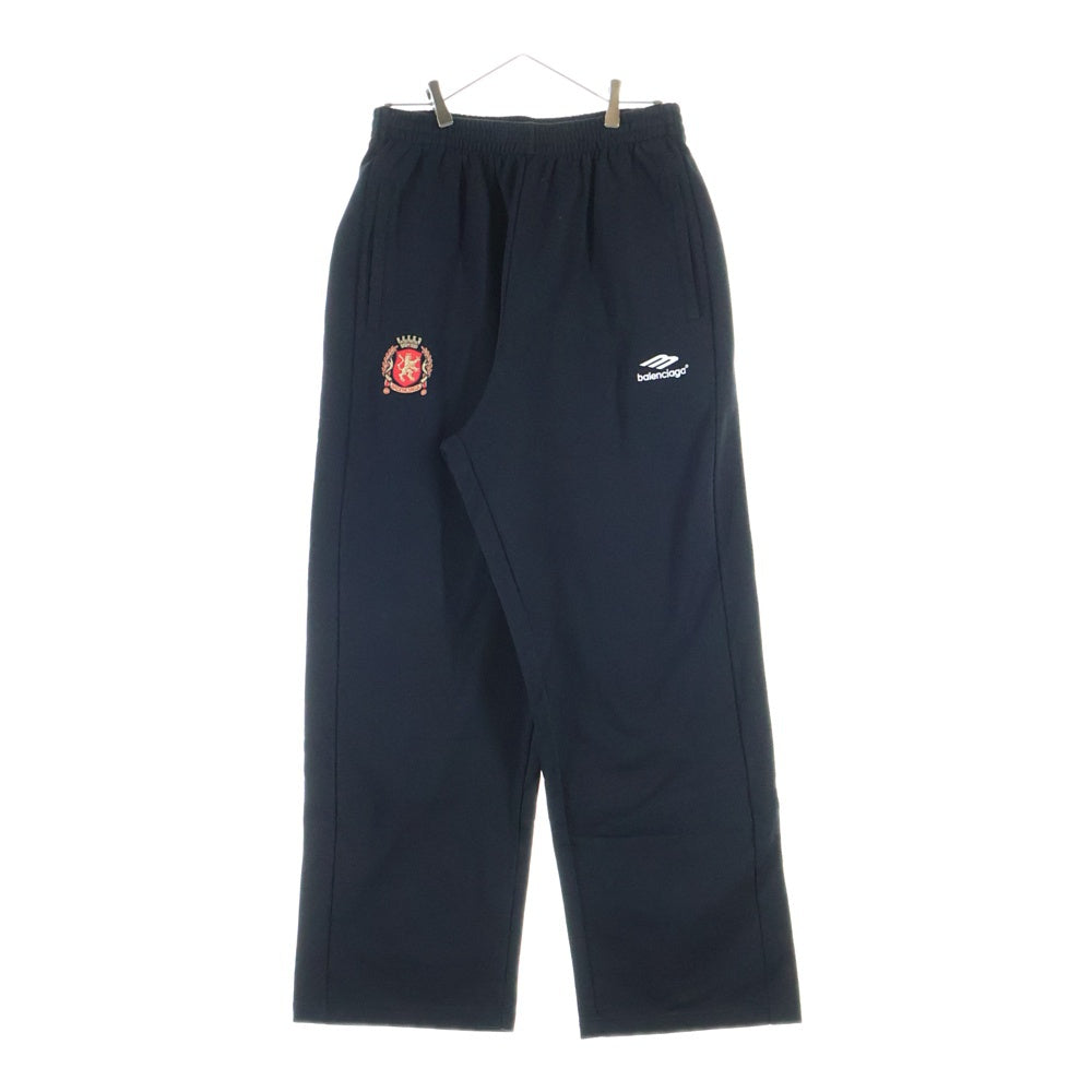 BALENCIAGA(バレンシアガ) SOCCER BAGGY エンブロイダリー サッカーバギースウェットパンツ ブラック 777708