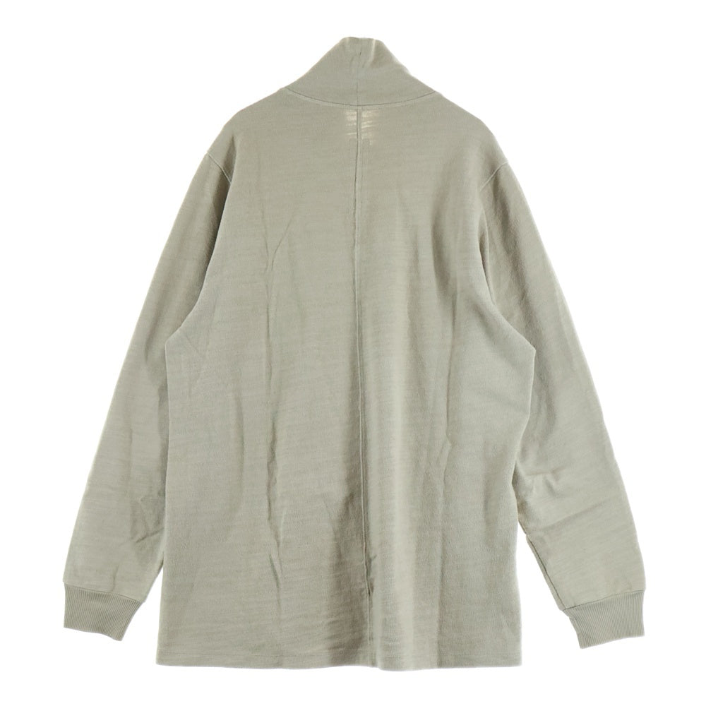 DRKSHDW(ダークシャドウ) 18AW タートルネックコットン長袖Tシャツ カットソー ベージュ DU18F7266-BG