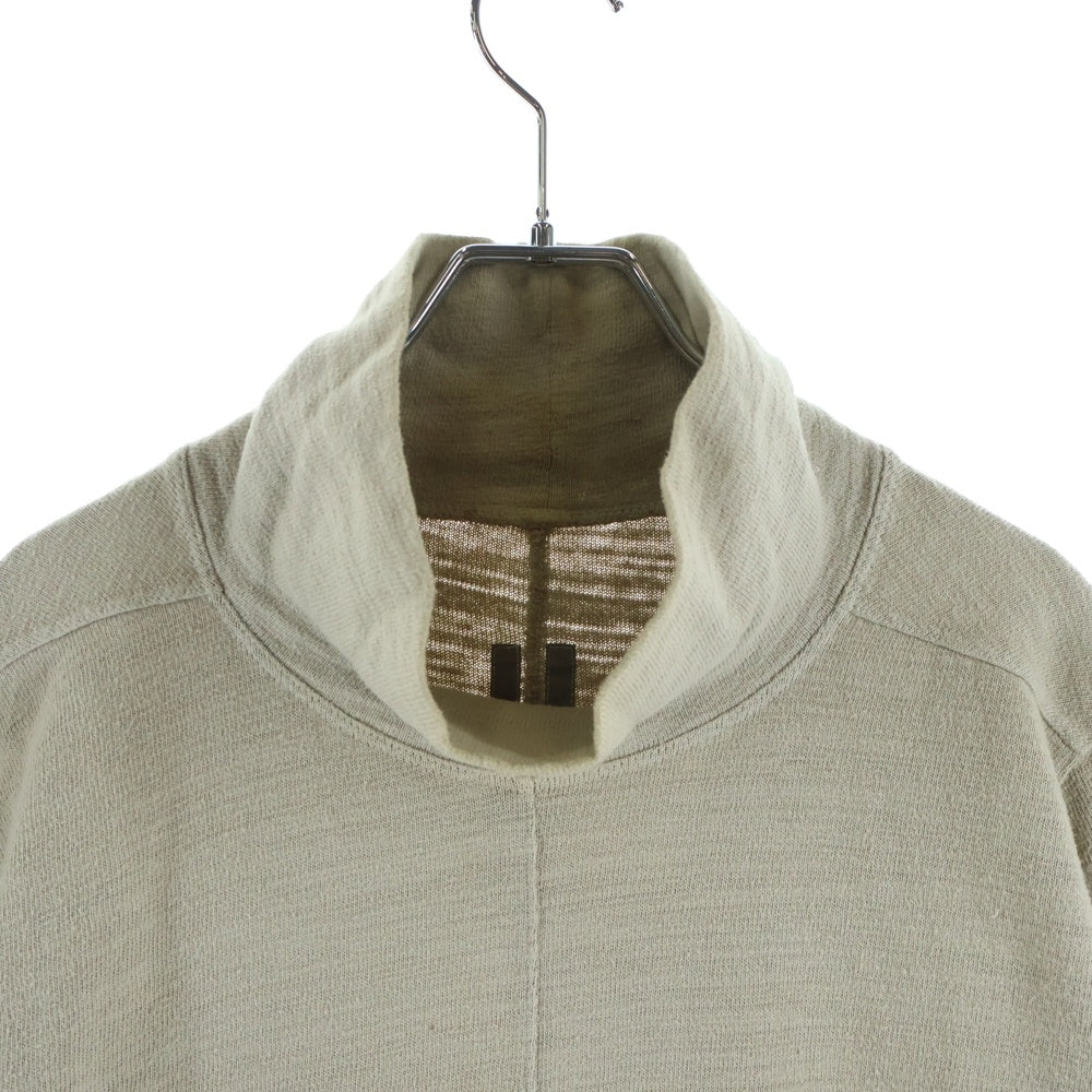 DRKSHDW(ダークシャドウ) 18AW タートルネックコットン長袖Tシャツ カットソー ベージュ DU18F7266-BG