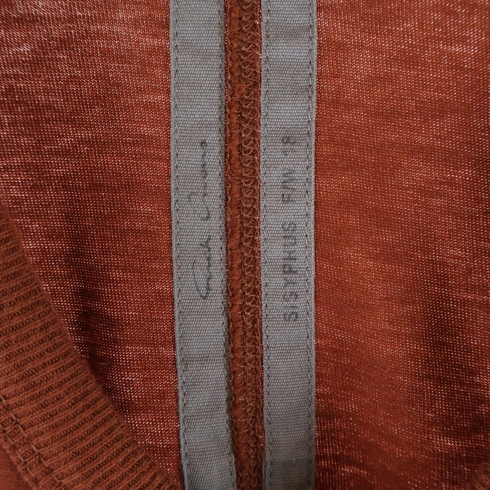 Rick Owens(リックオウエンス) 18AWクルーネックロングスリーブTシャツ カットソー オレンジ RU18F1266-JA
