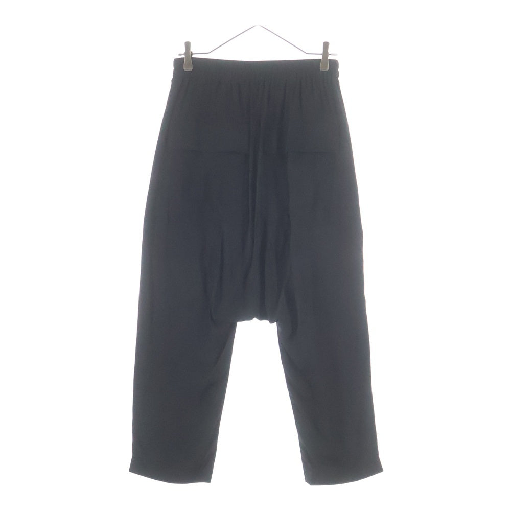 Rick Owens(リックオウエンス) 20SS Drawstring Cropped Pant ドローストリングクロップドパンツ ブラック RU20S7381-CC