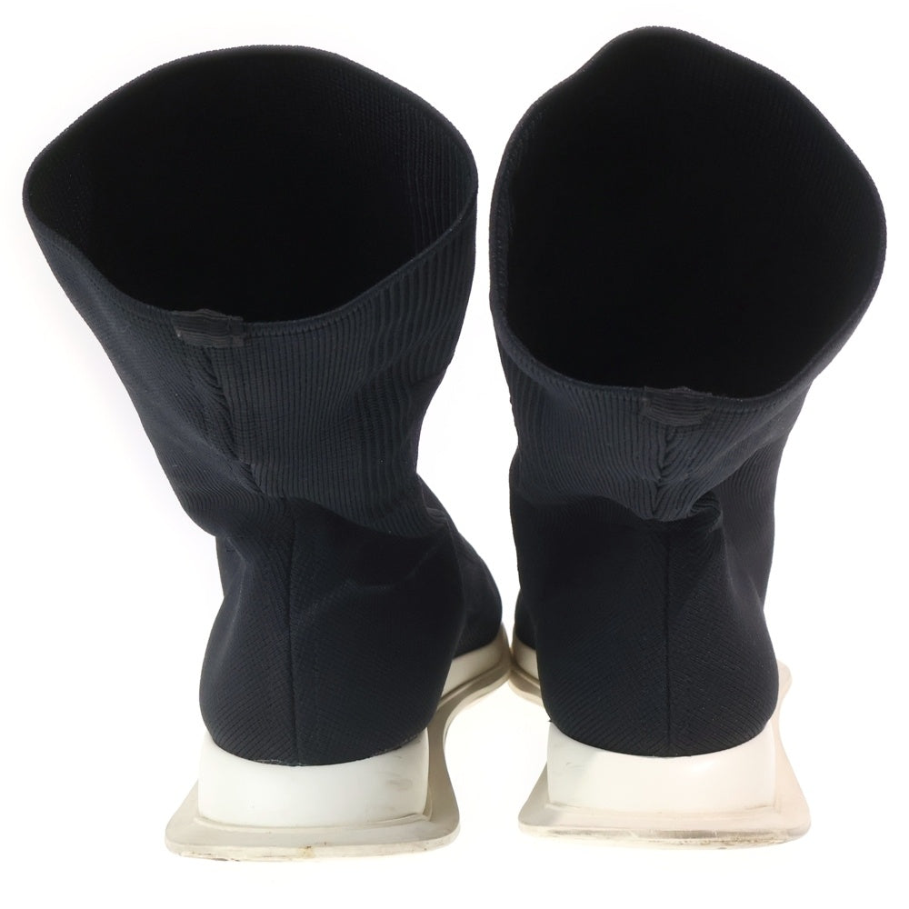 DRKSHDW(ダークシャドウ) RUNNER STRETCH SOCK LOW ランナー ハイカットソックススニーカー ブラック/ホワイト