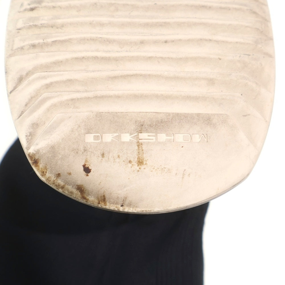 DRKSHDW(ダークシャドウ) RUNNER STRETCH SOCK LOW ランナー ハイカットソックススニーカー ブラック/ホワイト