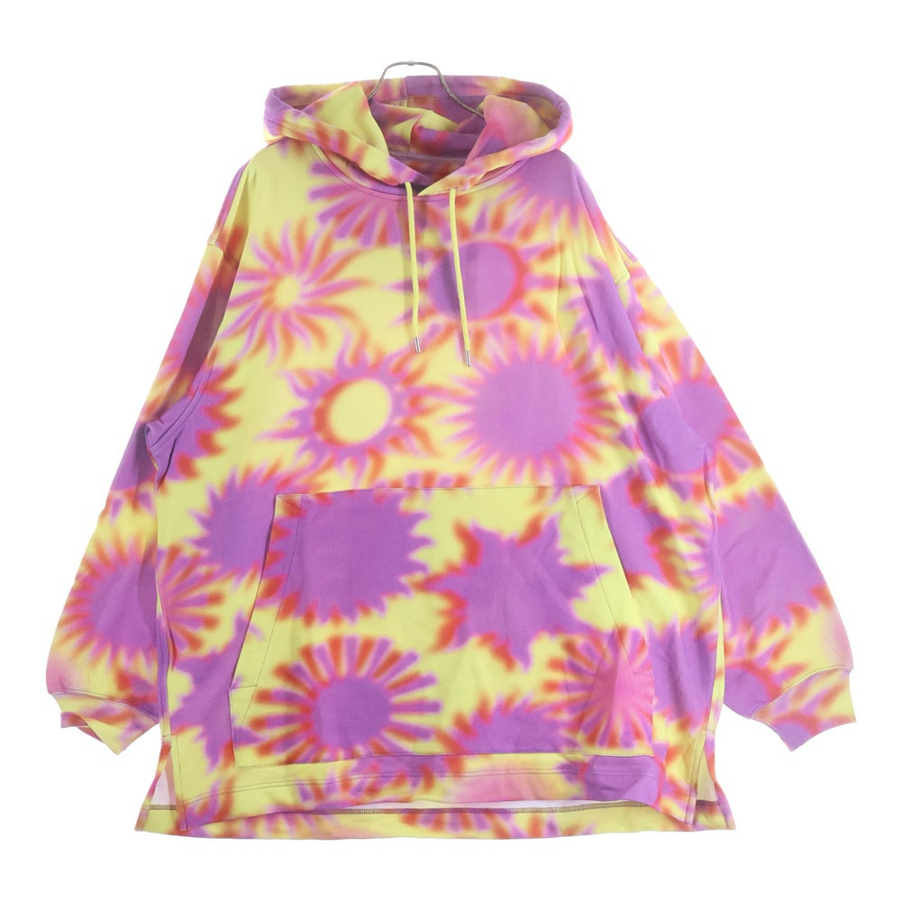 DRIES VAN NOTEN(ドリスヴァンノッテン) タイダイ染め スウェット コットンプルオーバー パーカー フーディ マルチ