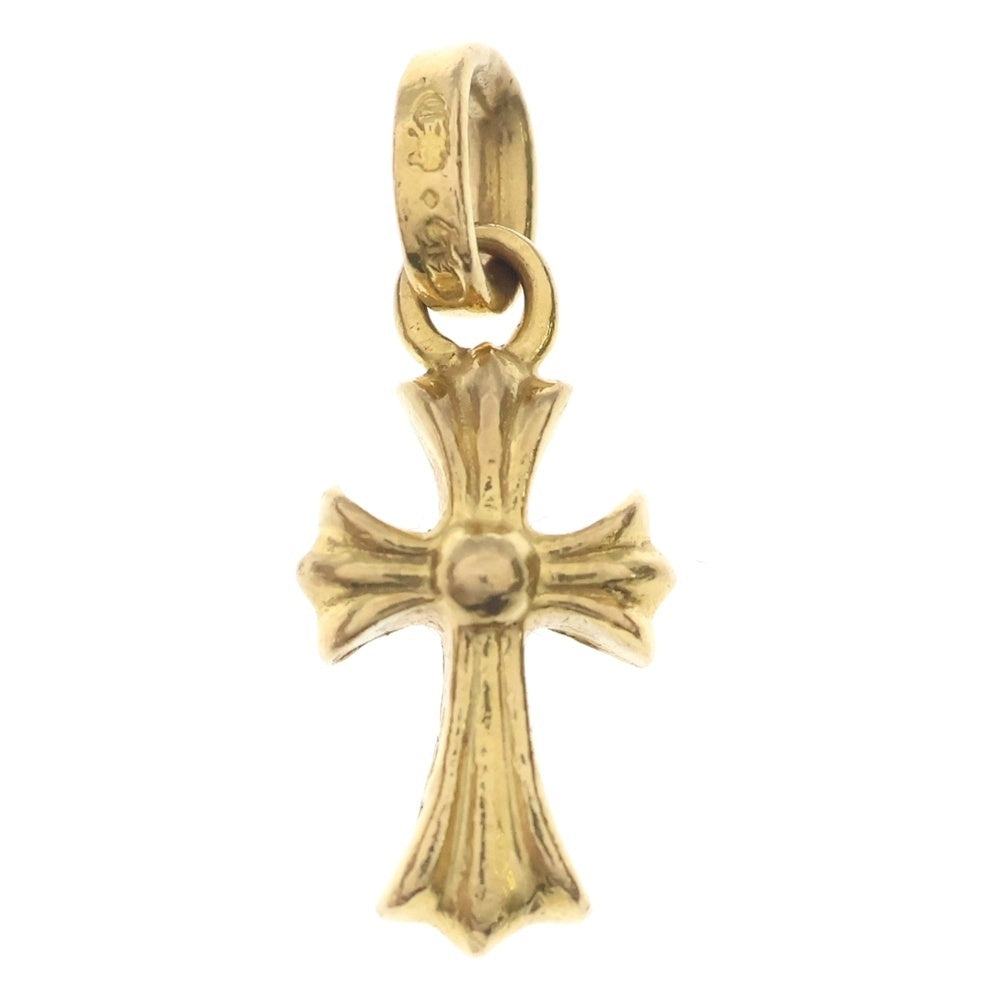 CHROME HEARTS(クロムハーツ) 22K CRS BBYFAT P/DIA ベイビーファットクロス PAVEダイヤ ペンダントトップ ゴールド BCA035