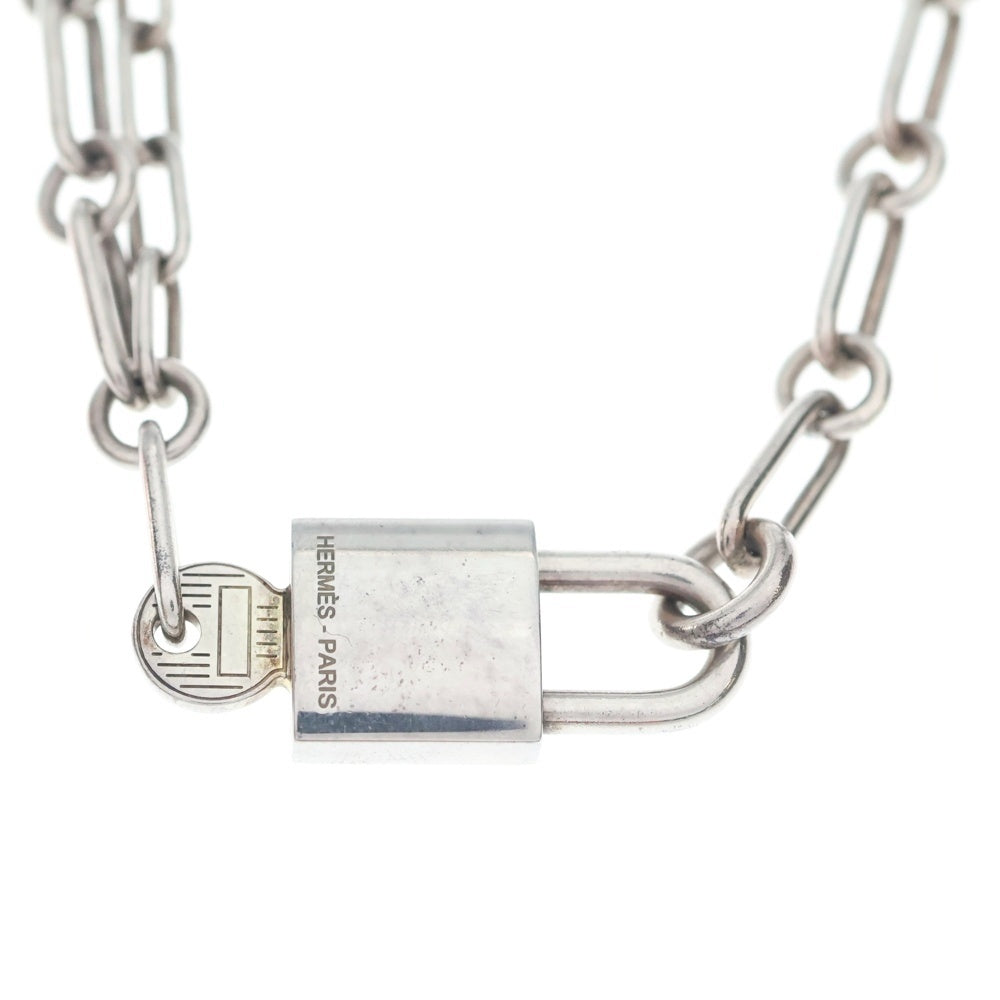 HERMES(エルメス) アルファケリー ロングネックレス シルバー レディース
