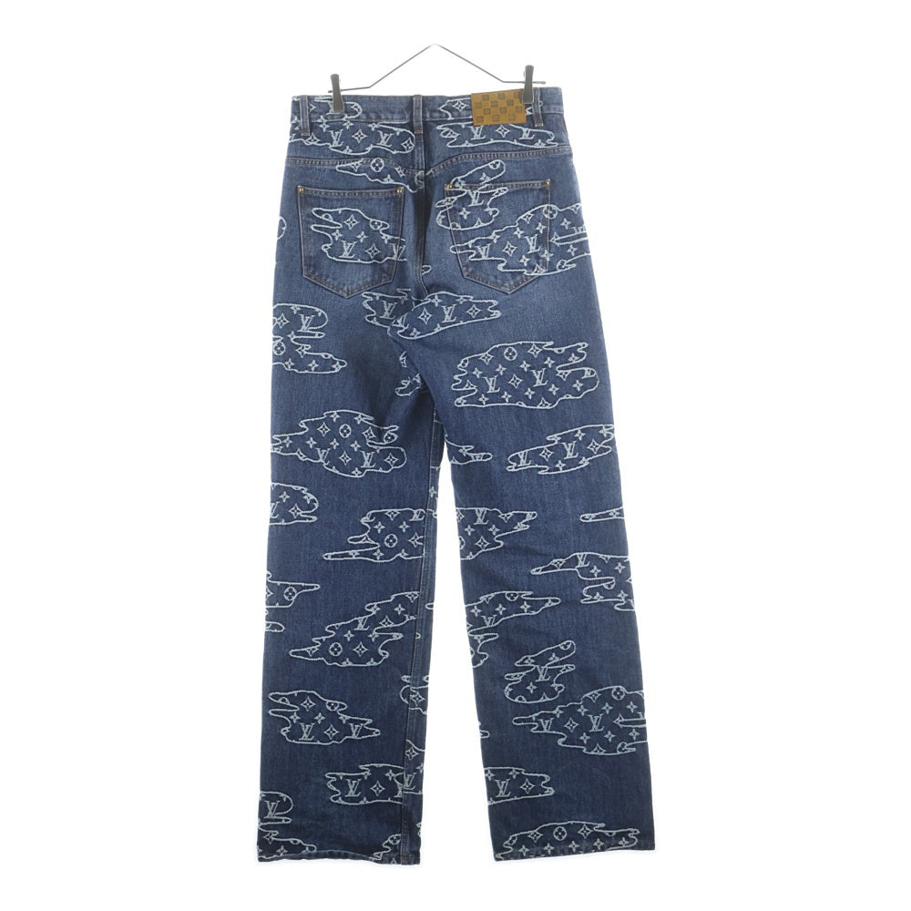 LOUIS VUITTON(ルイヴィトン) ×NIGO 25AW モノグラムデニムスケートパンツ インディゴ RM252M YPZ HTD83W