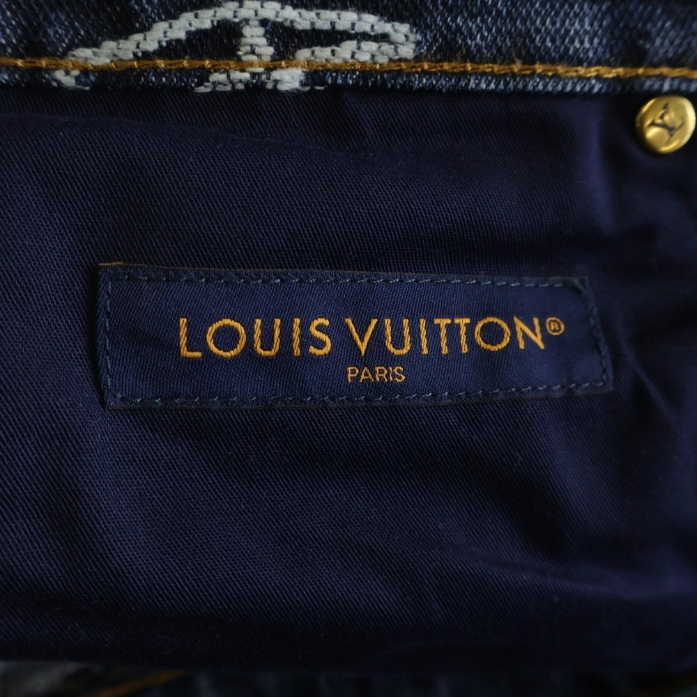 LOUIS VUITTON(ルイヴィトン) ×NIGO 25AW モノグラムデニムスケートパンツ インディゴ RM252M YPZ HTD83W