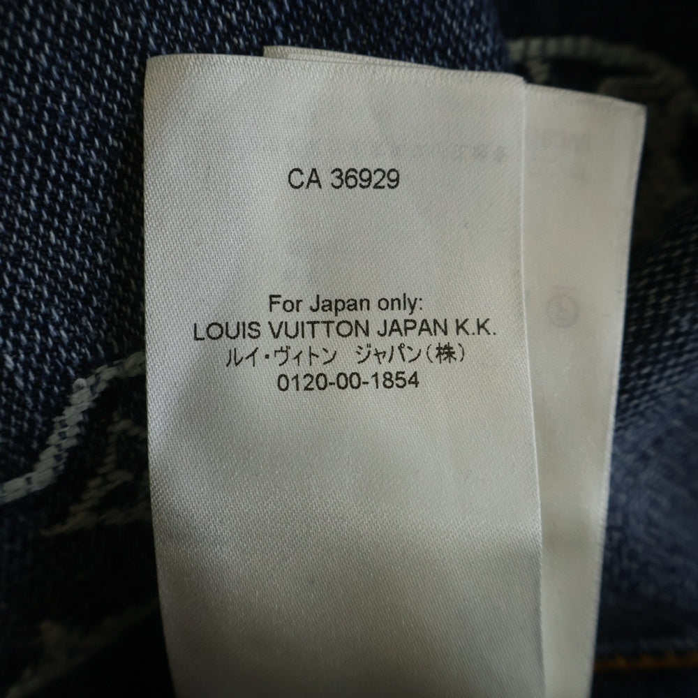 LOUIS VUITTON(ルイヴィトン) ×NIGO 25AW モノグラムデニムスケートパンツ インディゴ RM252M YPZ HTD83W