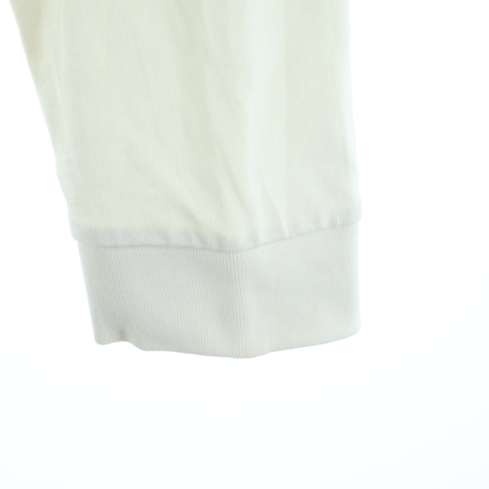 MONCLER(モンクレール) バックロゴプリント クルーネックコットン長袖Tシャツ カットソー ホワイト K20918D00001 89AUG
