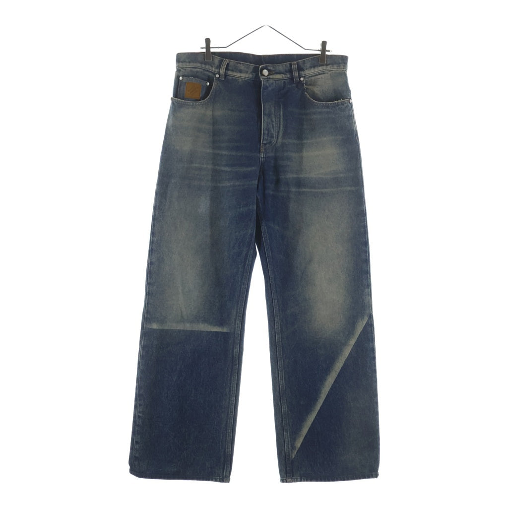 LOUIS VUITTON(ルイヴィトン) 25SS Sunfaded Effect Denim Skate Pants サンフェードエフェクトデニムスケートパンツ インディゴ RM251M J16 HSD91W
