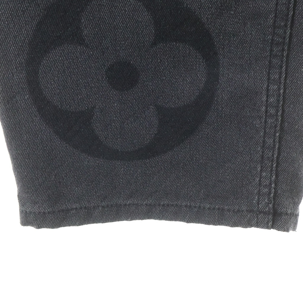 LOUIS VUITTON(ルイヴィトン) 25SS MONOGRAM FLOUR DENIM PANTS モノグラムフラワーデニムパンツ ジーンズ ブラック RM251M9 OWZ HSD15W