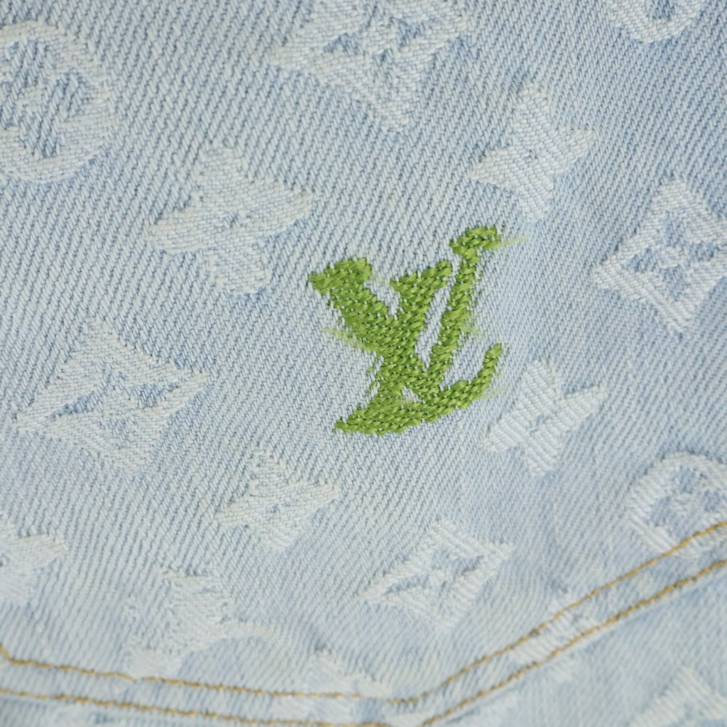 LOUIS VUITTON(ルイヴィトン) 24AW Monogram Denim Pants モノグラムデニムパンツ インディゴ RM242MM KCB HRD01W