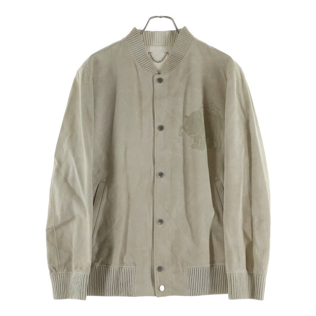 LOUIS VUITTON(ルイヴィトン) 17SS モチーフ ラムレザースエード ブルゾン チャップマンブラザーズ ベージュ RM171M KPG HBL06W