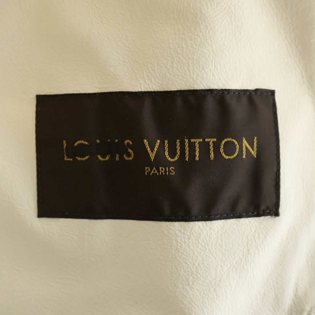 LOUIS VUITTON(ルイヴィトン) 17SS モチーフ ラムレザースエード ブルゾン チャップマンブラザーズ ベージュ RM171M KPG HBL06W