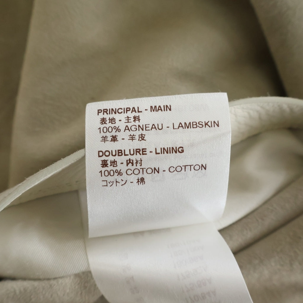 LOUIS VUITTON(ルイヴィトン) 17SS モチーフ ラムレザースエード ブルゾン チャップマンブラザーズ ベージュ RM171M KPG HBL06W