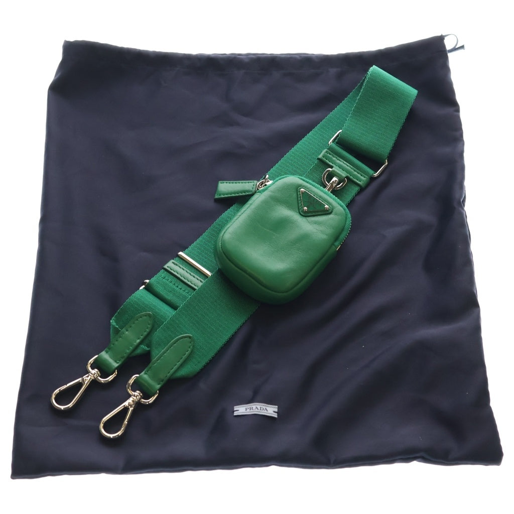 PRADA(プラダ) Re-Edition 2005 リエディション サフィアーノレザー 2WAY ショルダー バッグ グリーン 1BH204 レディース
