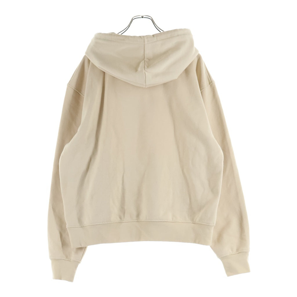 JACQUEMUS(ジャックムス) ロゴプリント スウェットプルオーバーフーディ パーカー ベージュ 226JS210ー2120ー130 レディース