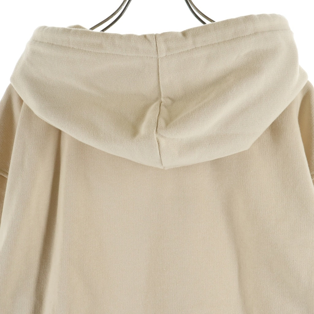 JACQUEMUS(ジャックムス) ロゴプリント スウェットプルオーバーフーディ パーカー ベージュ 226JS210ー2120ー130 レディース