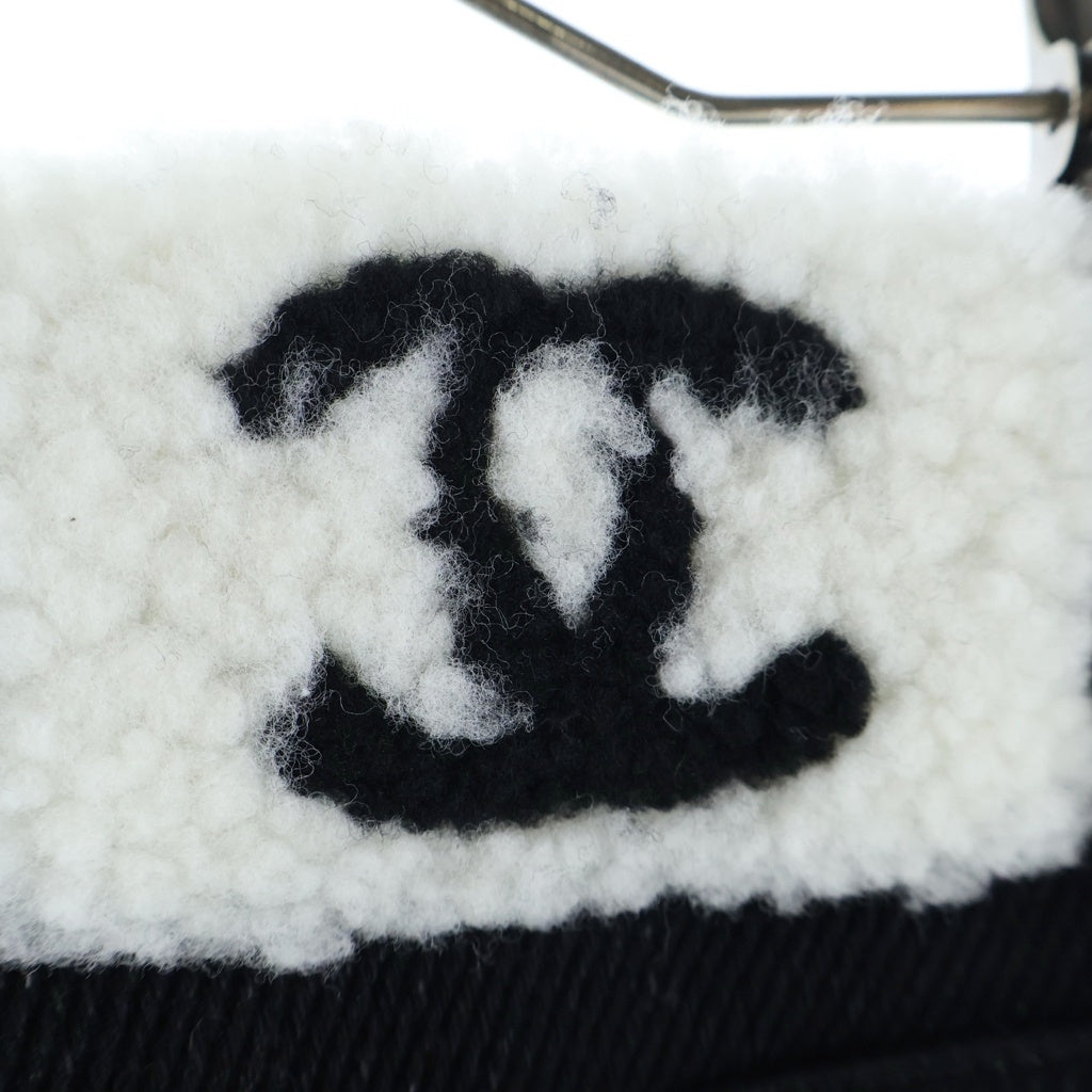 CHANEL(シャネル) パッチムートンパッチデニムパンツ ブラック P77359V70176 レディース