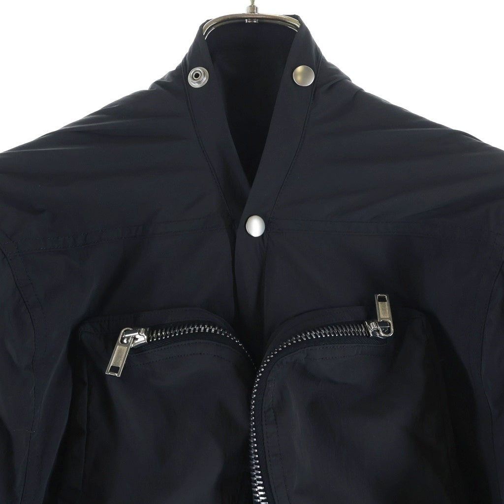 Rick Owens(リックオウエンス) 25AW CARGO JACKET カーゴジャケット ジップアップブルゾン ブラック RU02E1762-MT