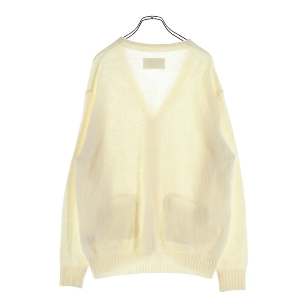 WACKO MARIA(ワコマリア) MOHAIR CARDIGAN モヘアカーディガン ホワイト