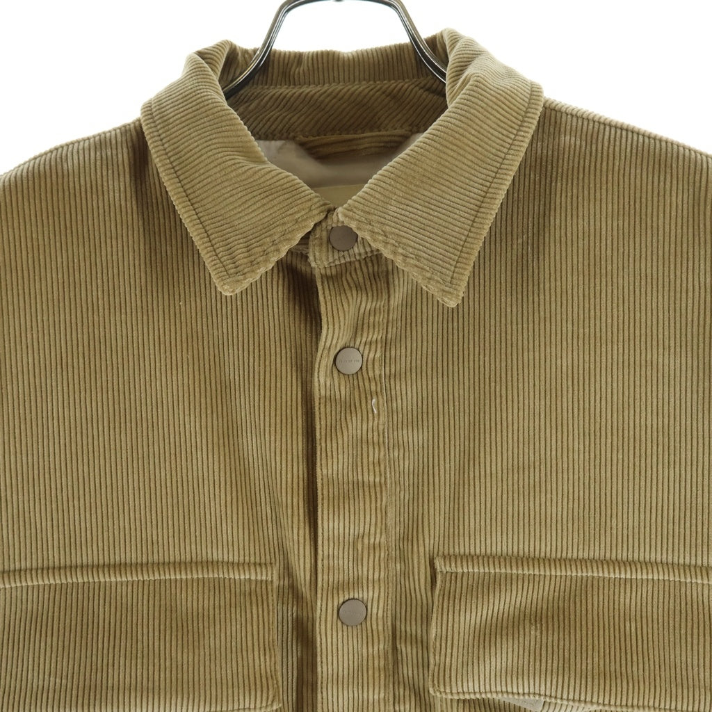 FEAR OF GOD(フィアオブゴッド) ノースリーブ コーデュロイコットンベスト ブラウン