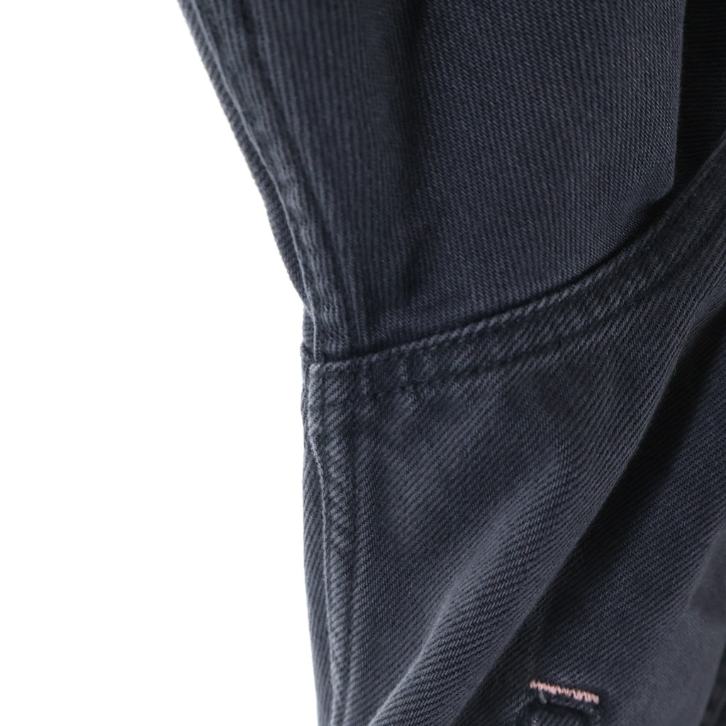 Acne Studios(アクネ ストゥディオズ) 23AW オーバーサイズ リラックスフィット デニムジャケット ダークグレー FN-UX-OUTW000033