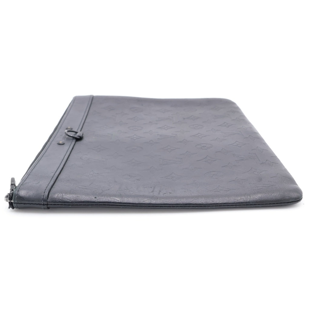 LOUIS VUITTON(ルイヴィトン) モノグラム シャドウ ディスカバリー クラッチバッグ ブラック M62903 レディース
