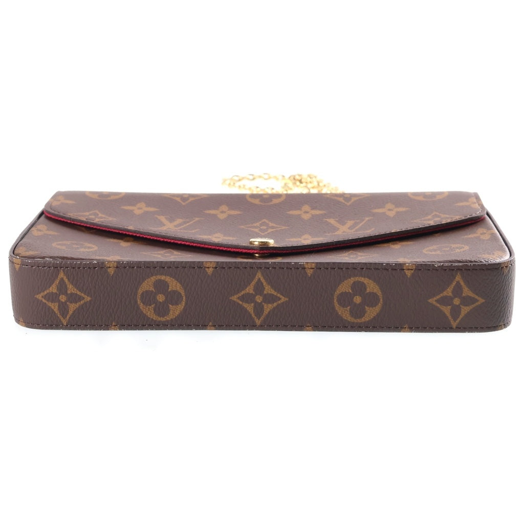 LOUIS VUITTON(ルイヴィトン) ポシェット・フェリシー モノグラム チェーンショルダーバック ブラウン M81896 レディース
