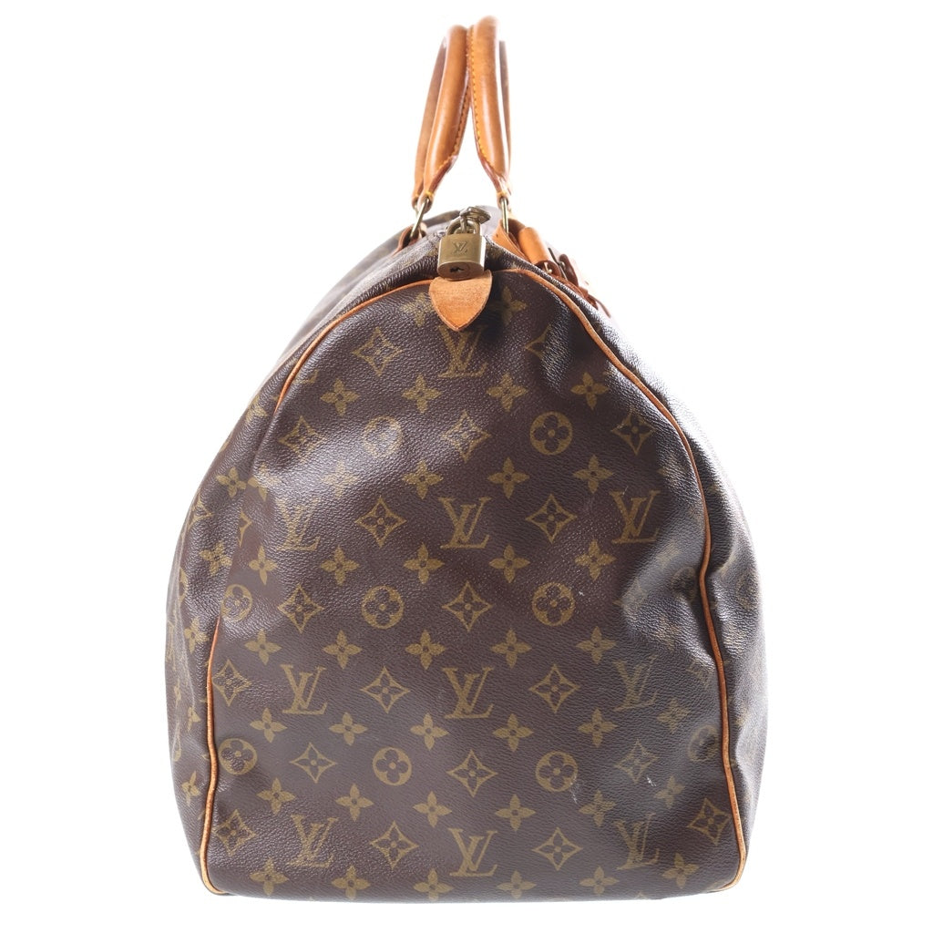LOUIS VUITTON(ルイヴィトン) モノグラム キーポル60 PVC レザー ボストンバッグ ハンドバッグ ブラウン M41422 レディース