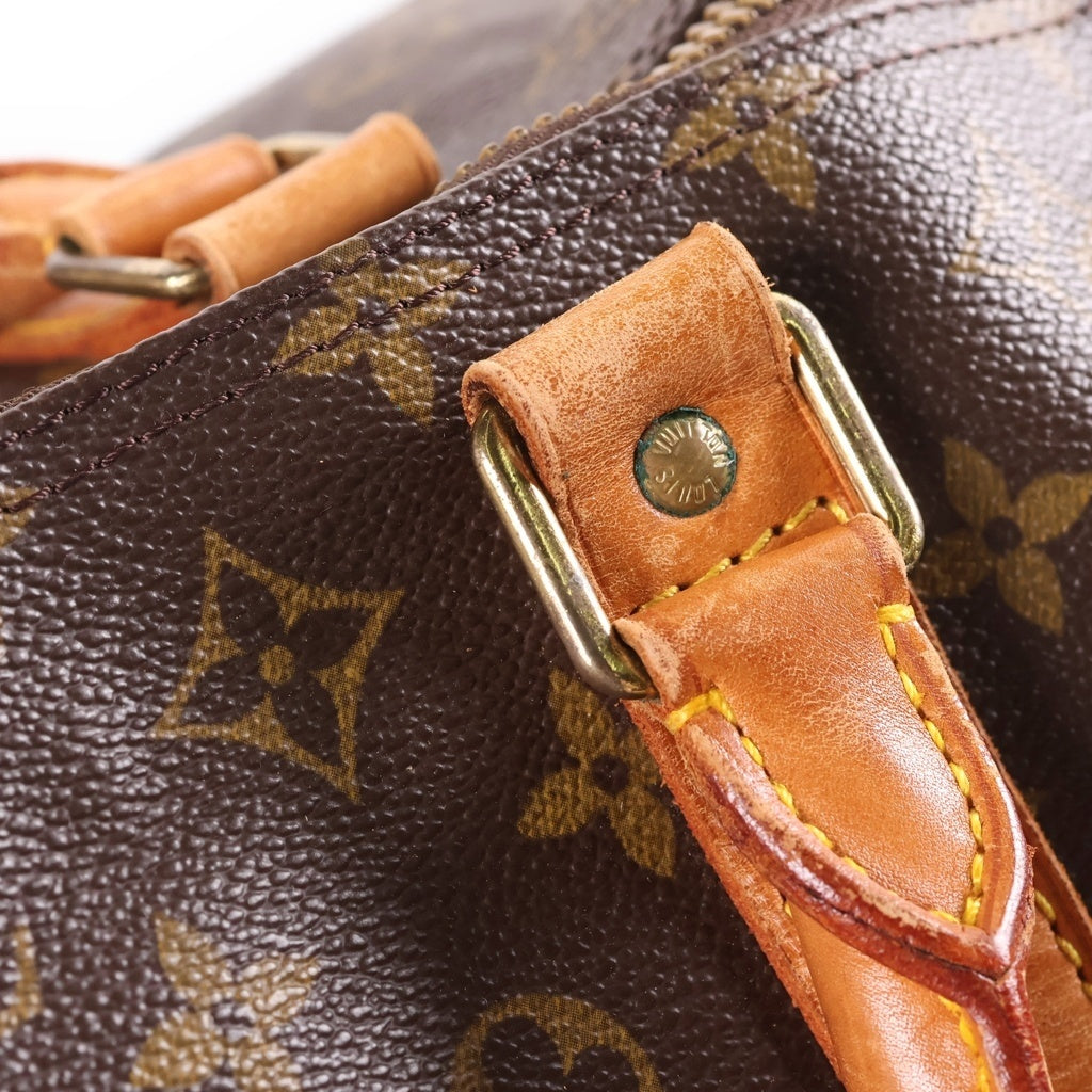 LOUIS VUITTON(ルイヴィトン) モノグラム キーポル60 PVC レザー ボストンバッグ ハンドバッグ ブラウン M41422 レディース