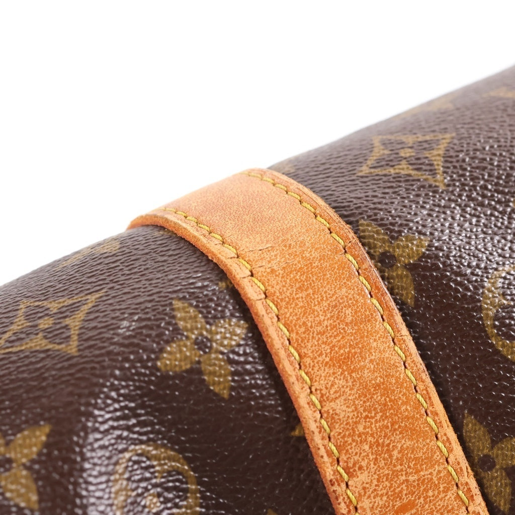 LOUIS VUITTON(ルイヴィトン) モノグラム キーポル60 PVC レザー ボストンバッグ ハンドバッグ ブラウン M41422 レディース