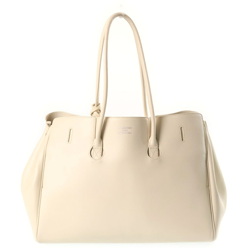 BALENCIAGA(バレンシアガ) Bel Air Carry All ベルエアキャリーオールミディアム2WAYハンドショルダーバッグ ホワイト805481 805481