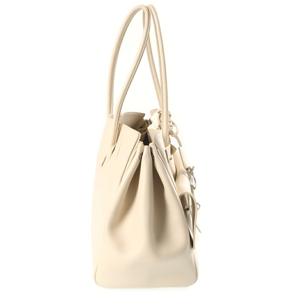 BALENCIAGA(バレンシアガ) Bel Air Carry All ベルエアキャリーオールミディアム2WAYハンドショルダーバッグ ホワイト805481 805481