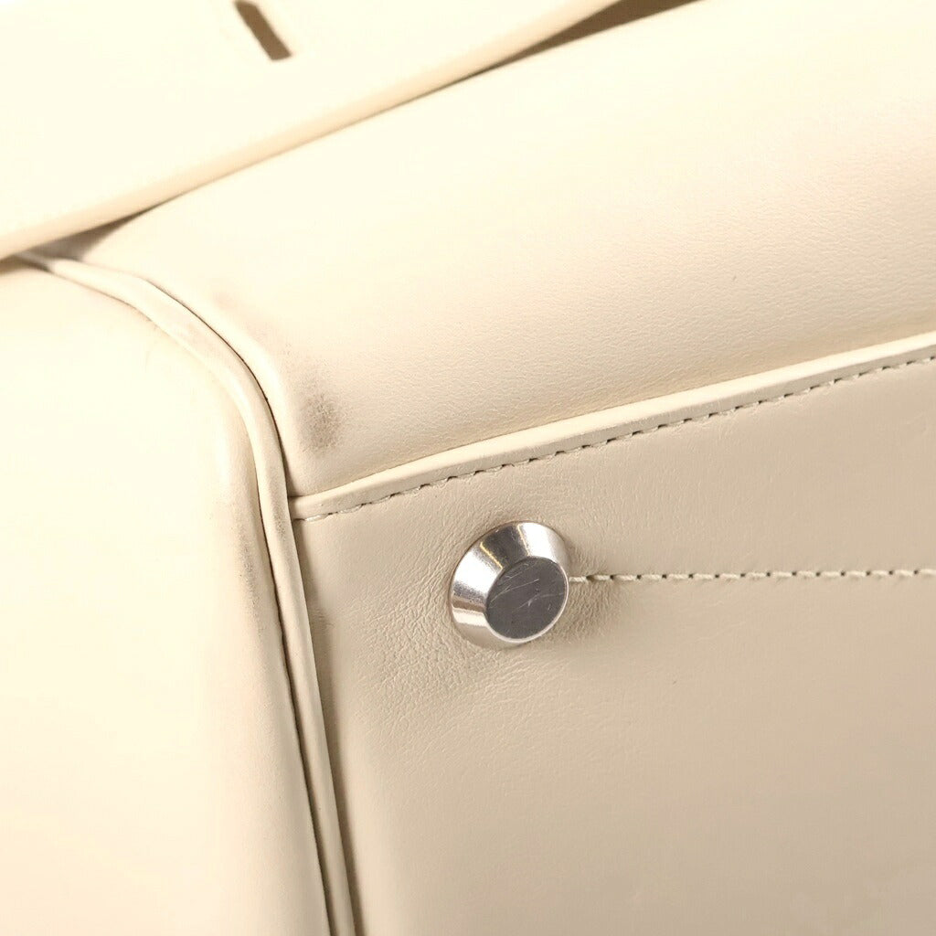 BALENCIAGA(バレンシアガ) Bel Air Carry All ベルエアキャリーオールミディアム2WAYハンドショルダーバッグ ホワイト805481 805481