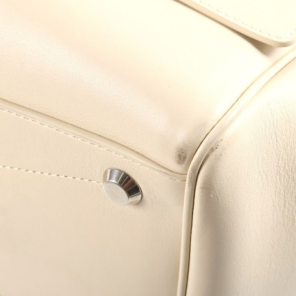BALENCIAGA(バレンシアガ) Bel Air Carry All ベルエアキャリーオールミディアム2WAYハンドショルダーバッグ ホワイト805481 805481