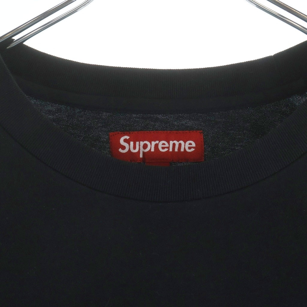 SUPREME(シュプリーム) 24SS Small Box Tee L/S スモールボックスロゴ 長袖カットソー ブラック