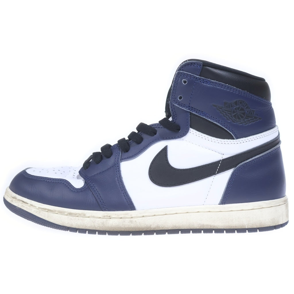 NIKE(ナイキ) AIR JORDAN 1 RETRO HIGH OG MIDNIGHT NAVY DZ5485-401 エアジョーダン1 ミッドナイトネイビー ハイカットスニーカー ネイビー/ホワイト US11/29.0cm