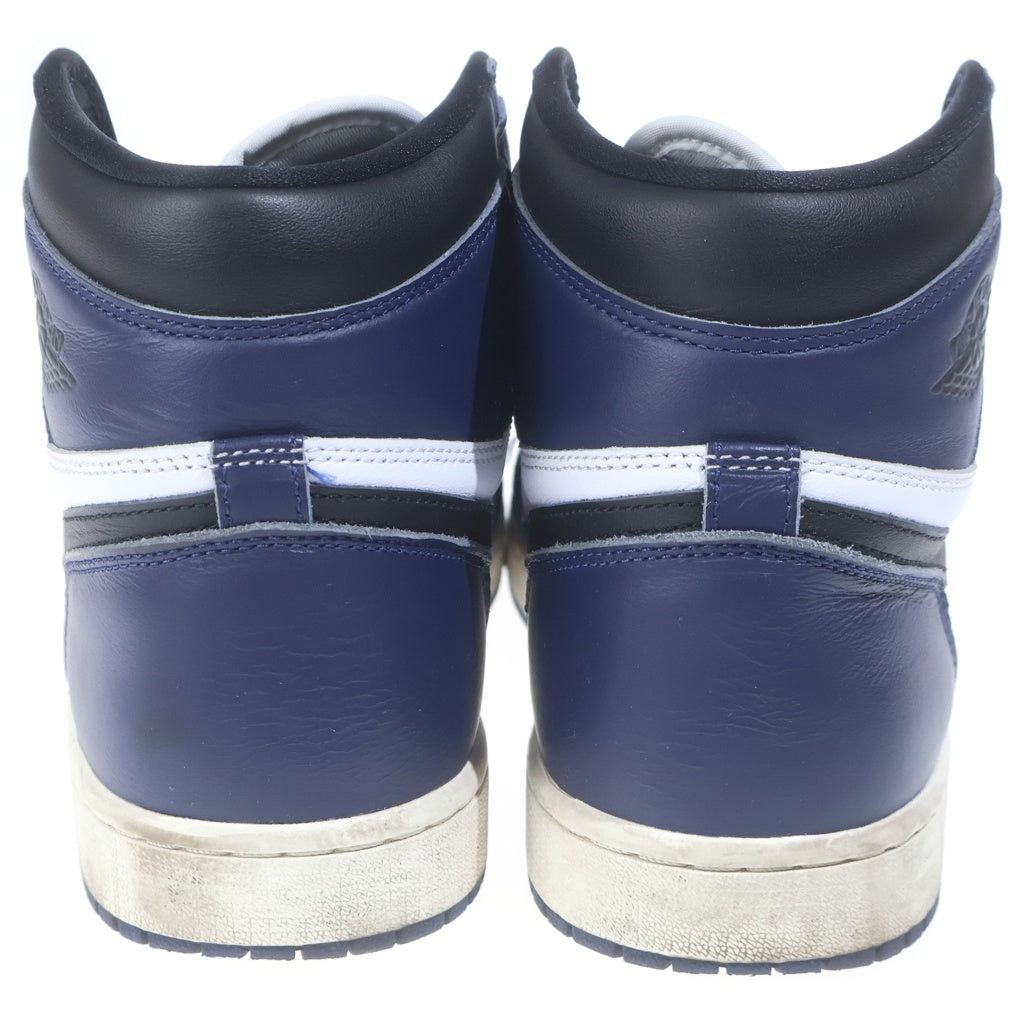 NIKE(ナイキ) AIR JORDAN 1 RETRO HIGH OG MIDNIGHT NAVY DZ5485-401 エアジョーダン1 ミッドナイトネイビー ハイカットスニーカー ネイビー/ホワイト US11/29.0cm
