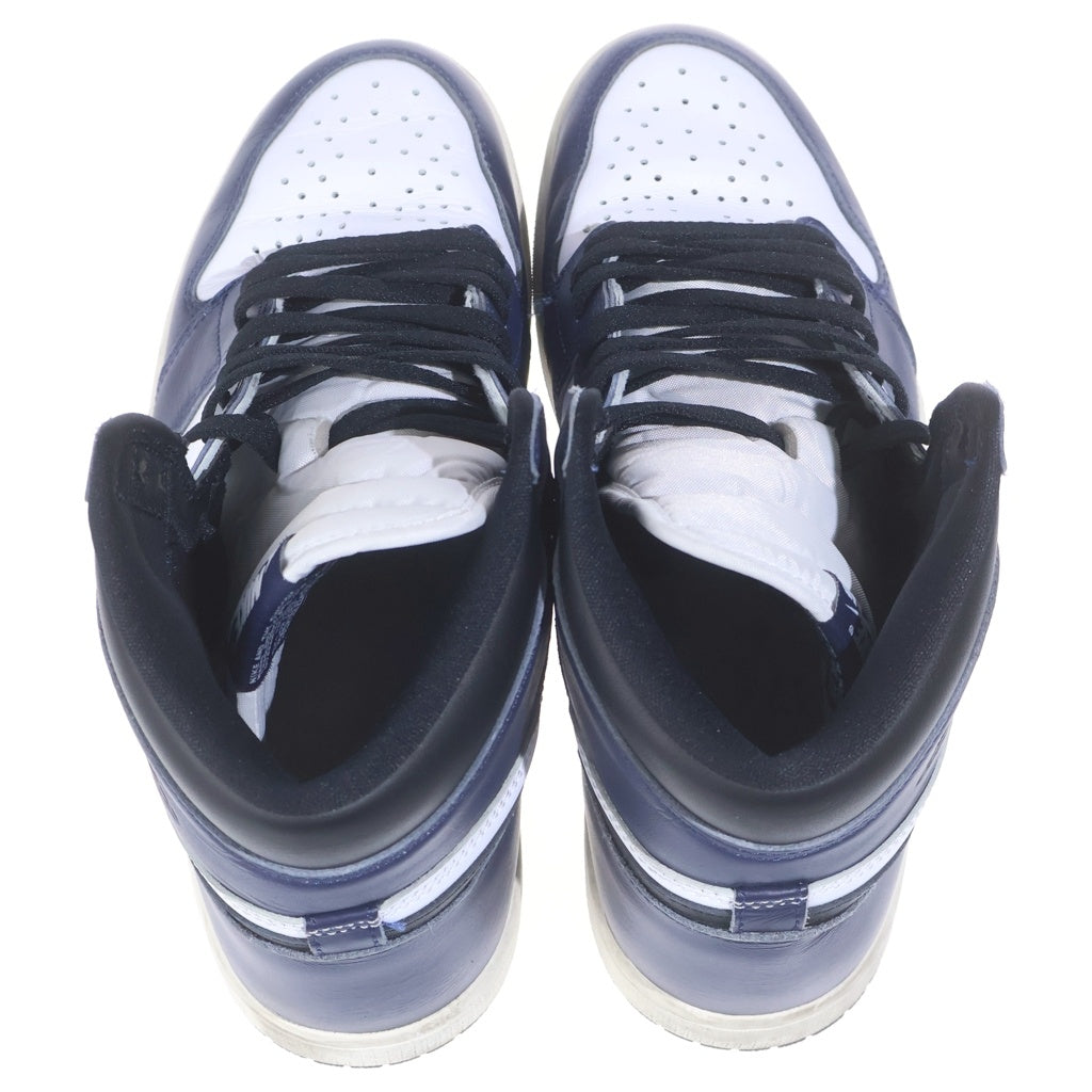 NIKE(ナイキ) AIR JORDAN 1 RETRO HIGH OG MIDNIGHT NAVY DZ5485-401 エアジョーダン1 ミッドナイトネイビー ハイカットスニーカー ネイビー/ホワイト US11/29.0cm