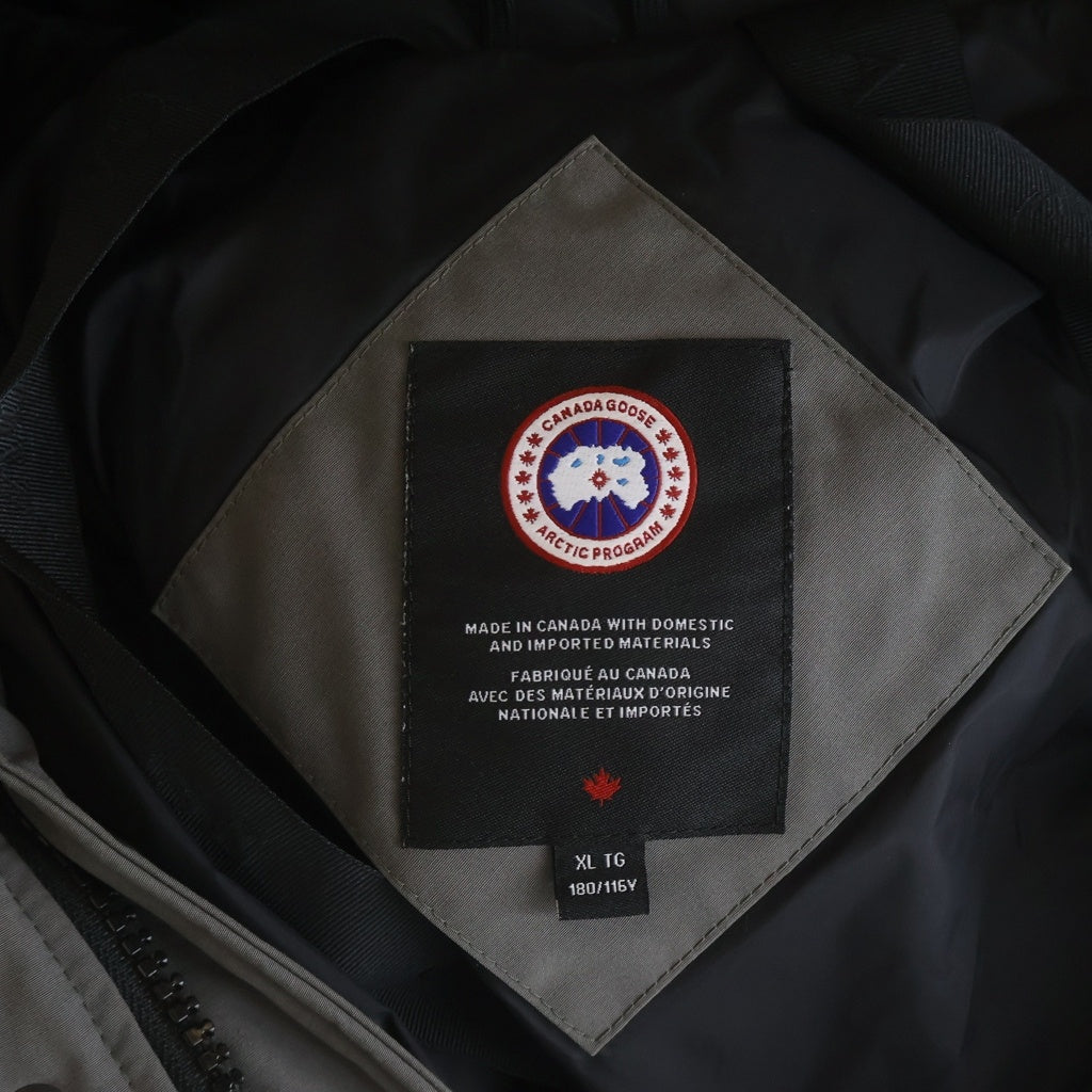 CANADA GOOSE(カナダグース) MacMillan Parka Black Label マクミラン パーカ ブラックレーベル ダウンジャケット グレー 2080MB