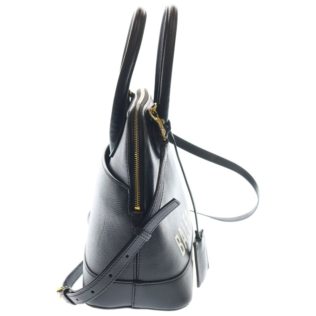 【新品同様】BALENCIAGA バレンシアガ 550645 2WAY ショルダーバッグ ヴィル トップハンドル ロゴ グラフィティ ハンドバッグ レザー ブラック×マルチカラー BALENCIAGA(バレンシアガ) ヴィルトップ 2wayバッグ 550645