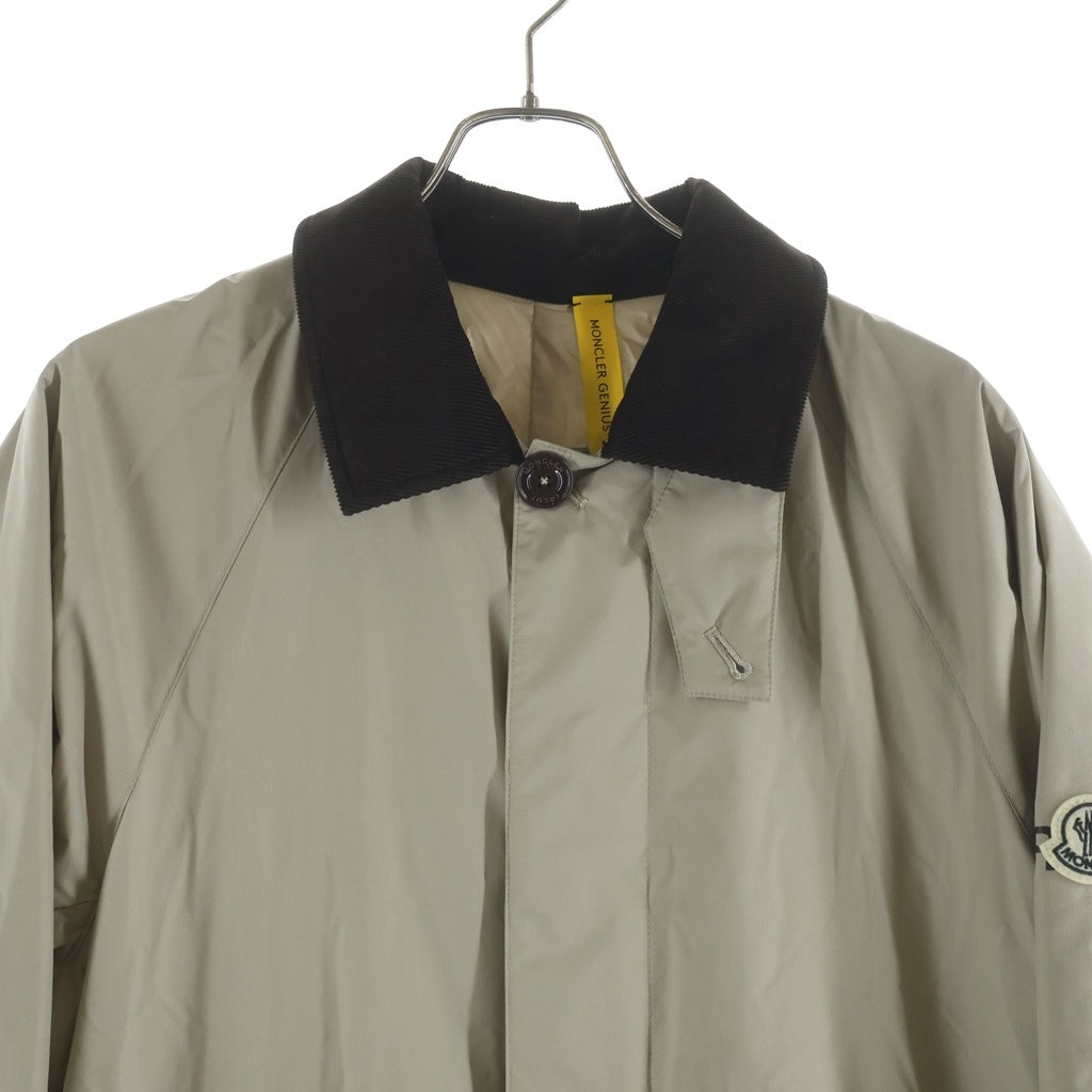 MONCLER GENIUS(モンクレール ジーニアス) ×FRGMT NABEH GIUBBOTTO GORE-TEX 襟コーデュロイ ダウンコート ベージュ K109U1C00001 M5127